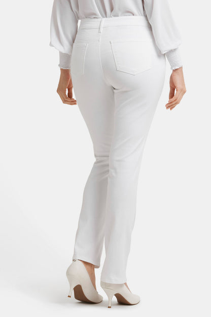 Marilyn Straight Jeans - Optic White