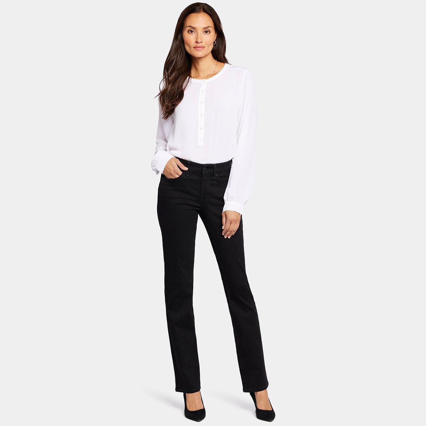 Waist-Match™ Marilyn Straight Jeans - Black
