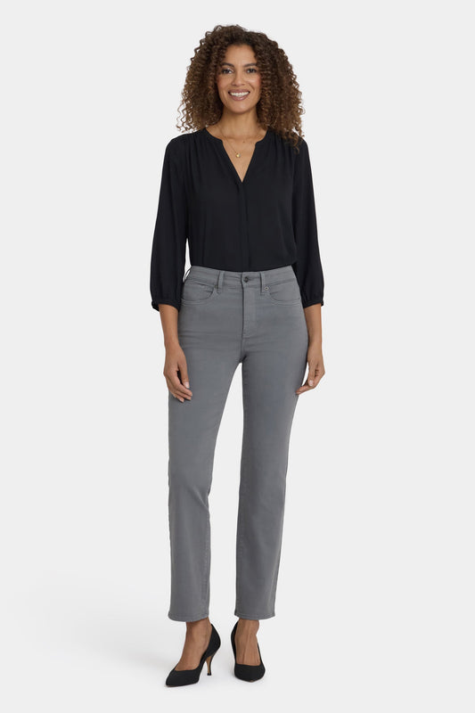 Marilyn Straight Jeans - Lunar Stone