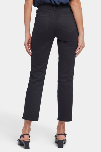 Sheri Slim Ankle Jeans - Black