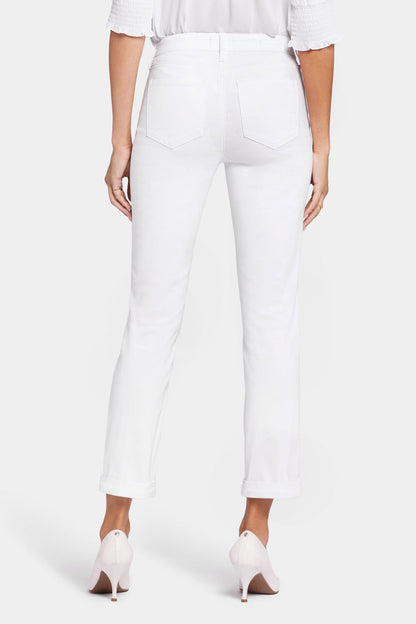 Sheri Slim Ankle Jeans - Optic White