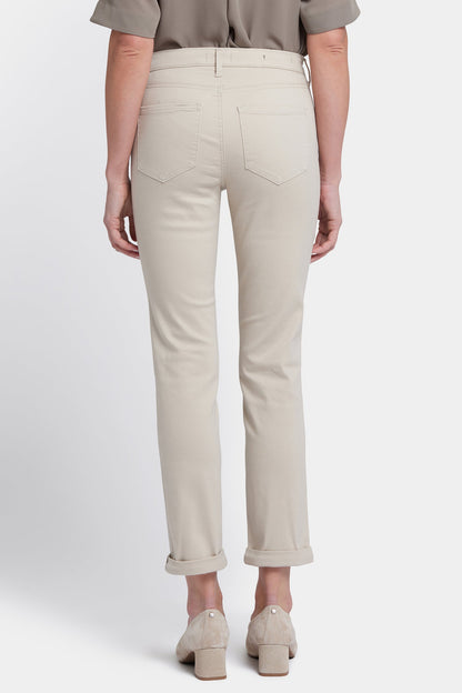 Sheri Slim Ankle Jeans - Feather