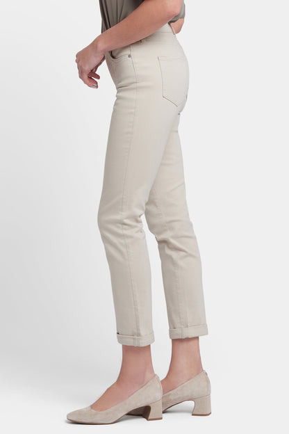 Sheri Slim Ankle Jeans - Feather