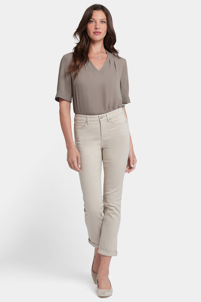 Sheri Slim Ankle Jeans - Feather