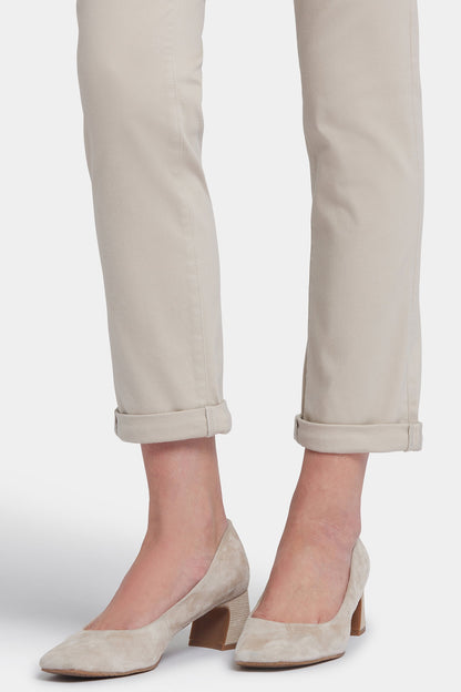 Sheri Slim Ankle Jeans - Feather