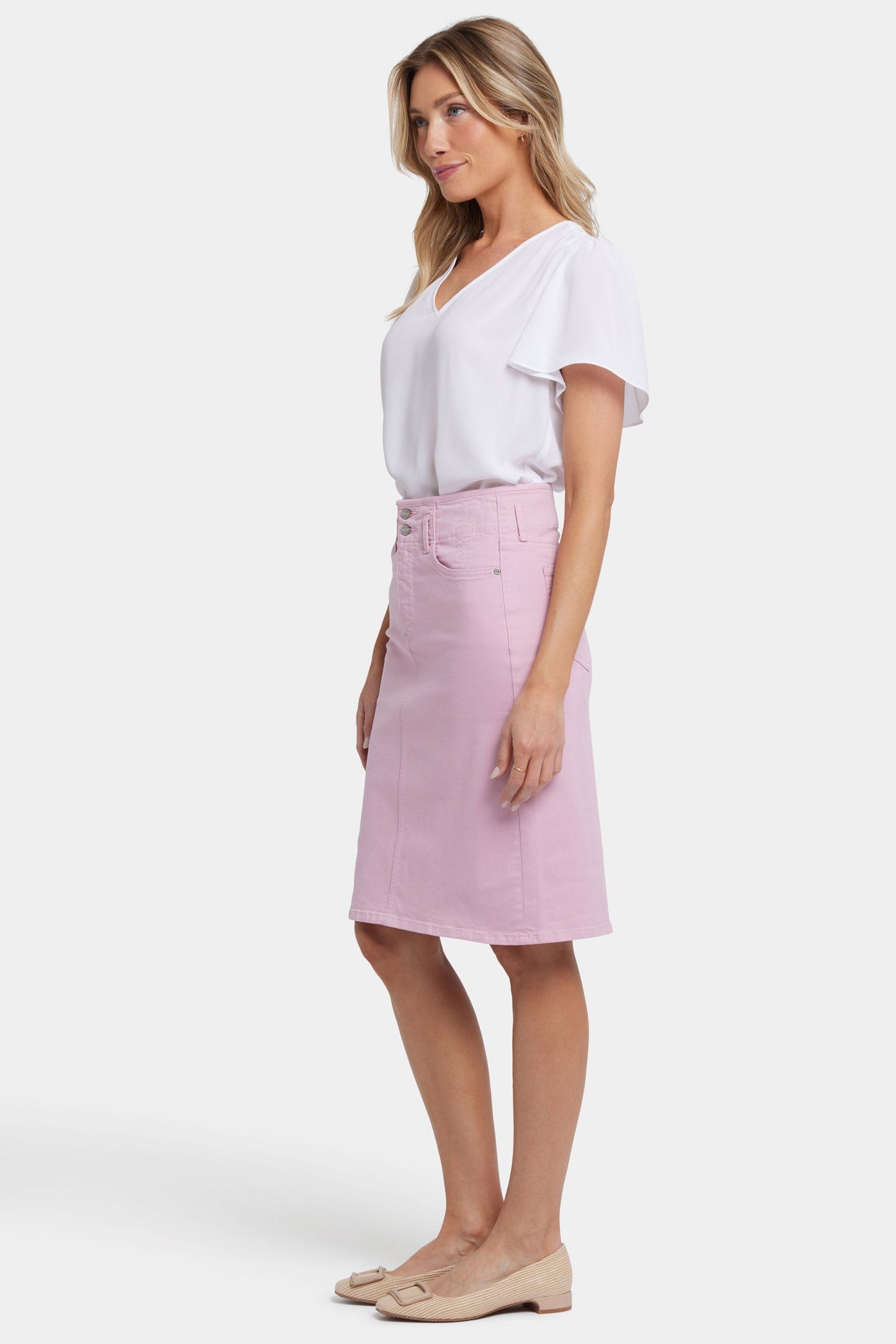High Waist Skirt - Pink Nectar