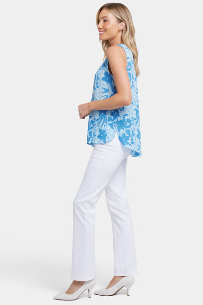 Sleeveless Pintuck Blouse - Bellavista