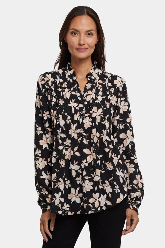 Pleated Front Tunic - Claudette