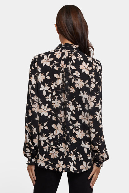 Pleated Front Tunic - Claudette