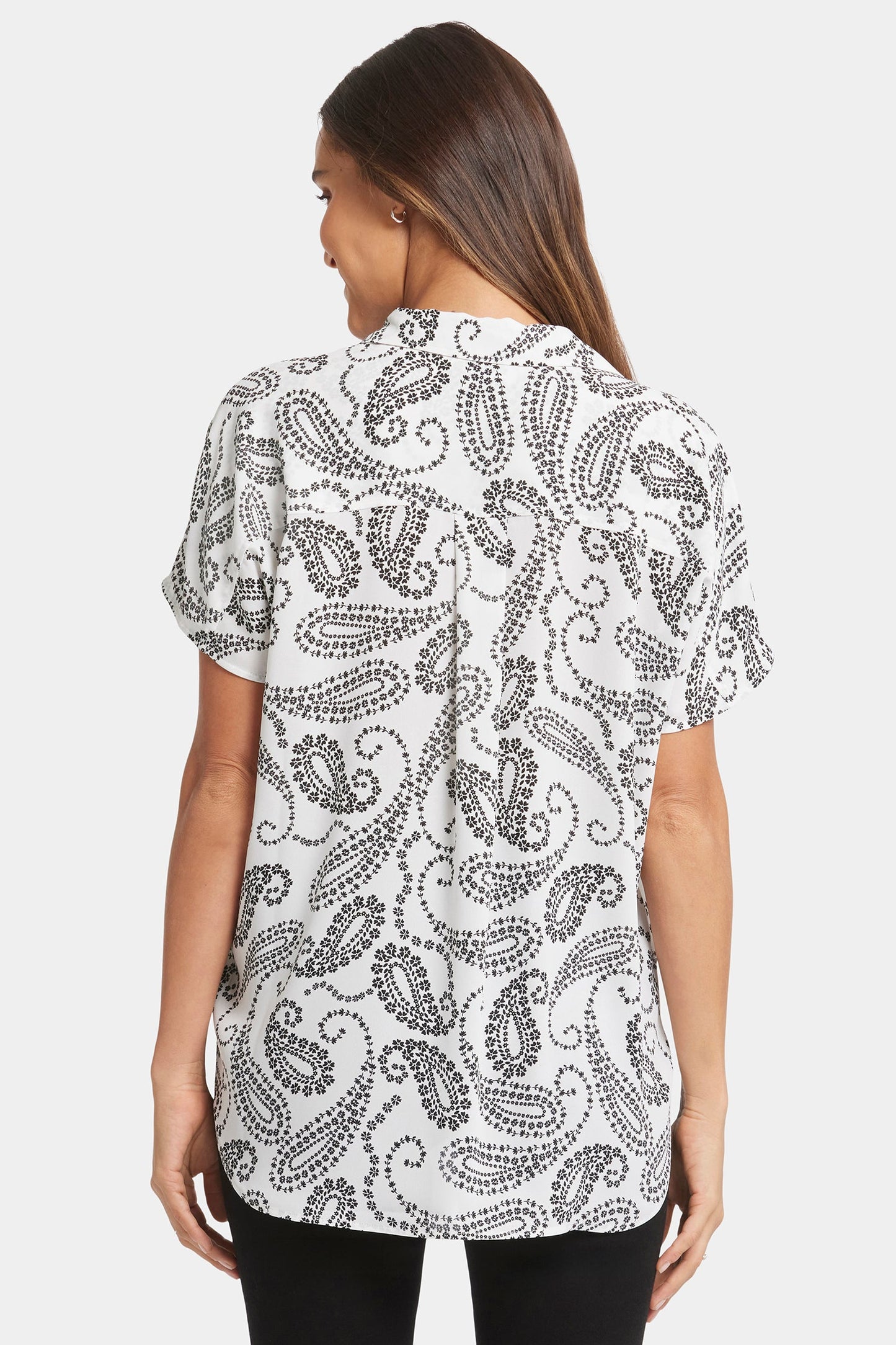 Becky Short Sleeved Blouse - Paislyn