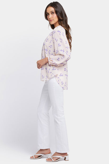 Puff Sleeved Popover Top - Serra de Mar
