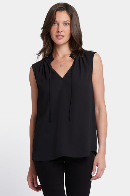 Sleeveless Gemma Blouse - Black