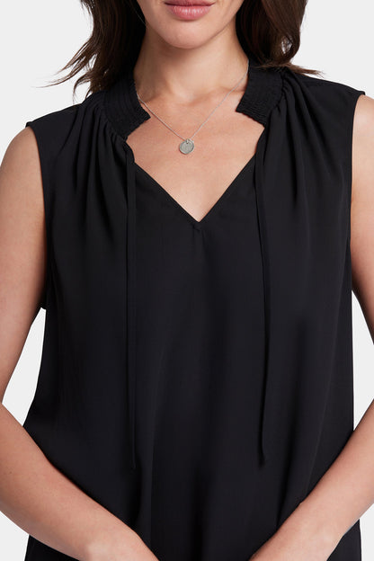 Sleeveless Gemma Blouse - Black