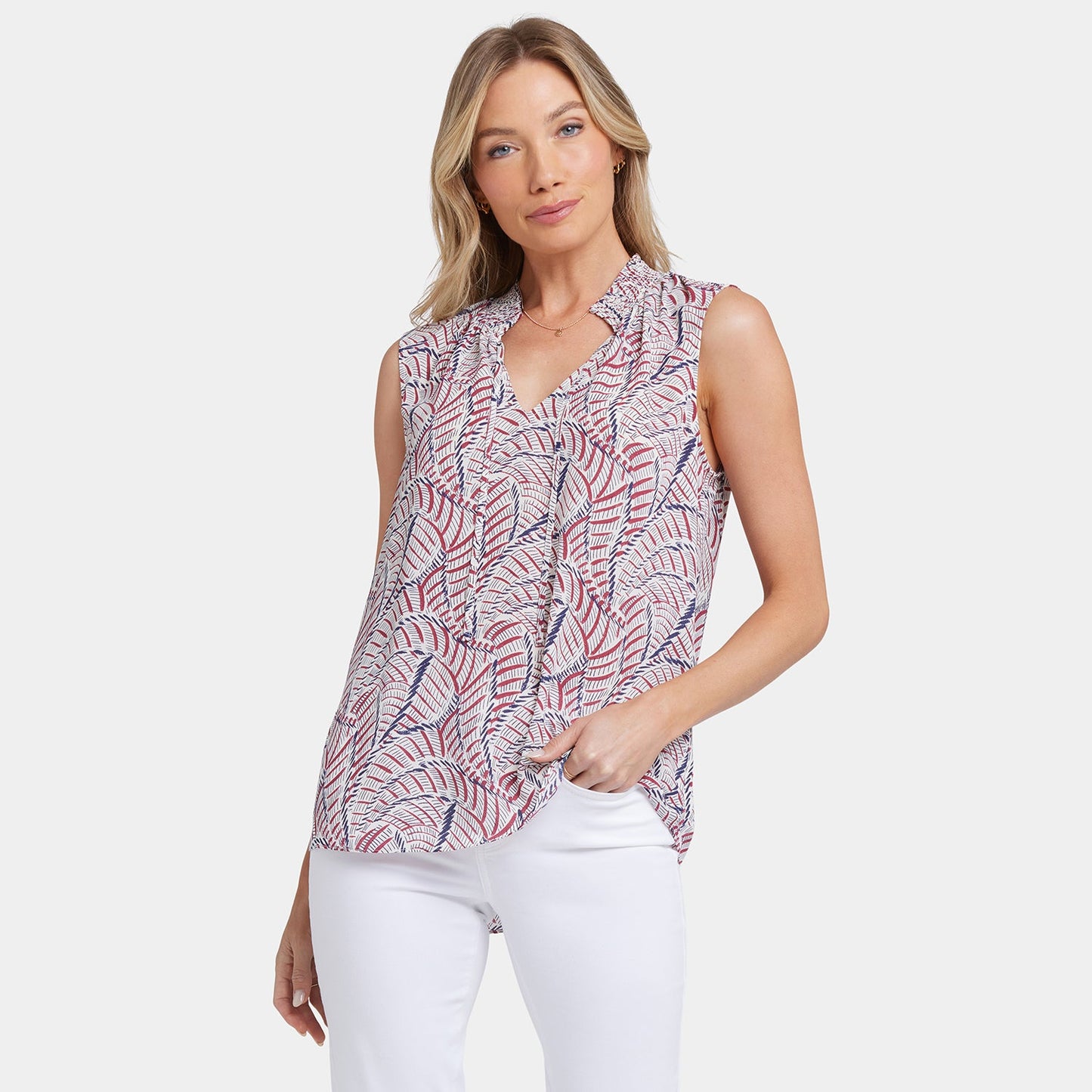 Sleeveless Gemma Blouse - Calanda