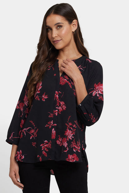 Pintuck Blouse - Vivienne