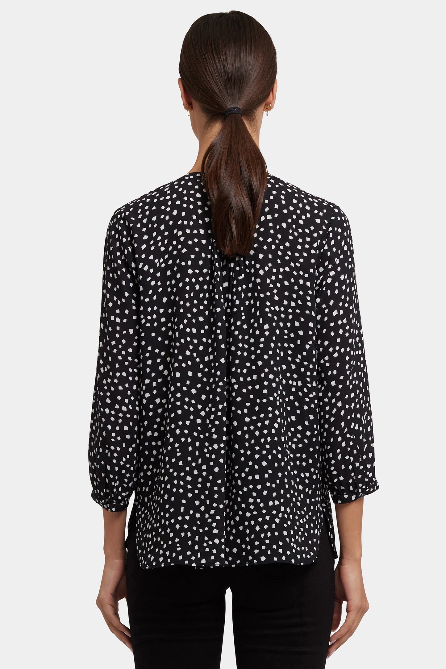 Pintuck Blouse - Francoise Dots