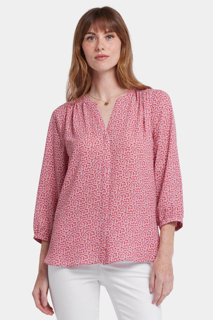 Pintuck Blouse - Pamplona