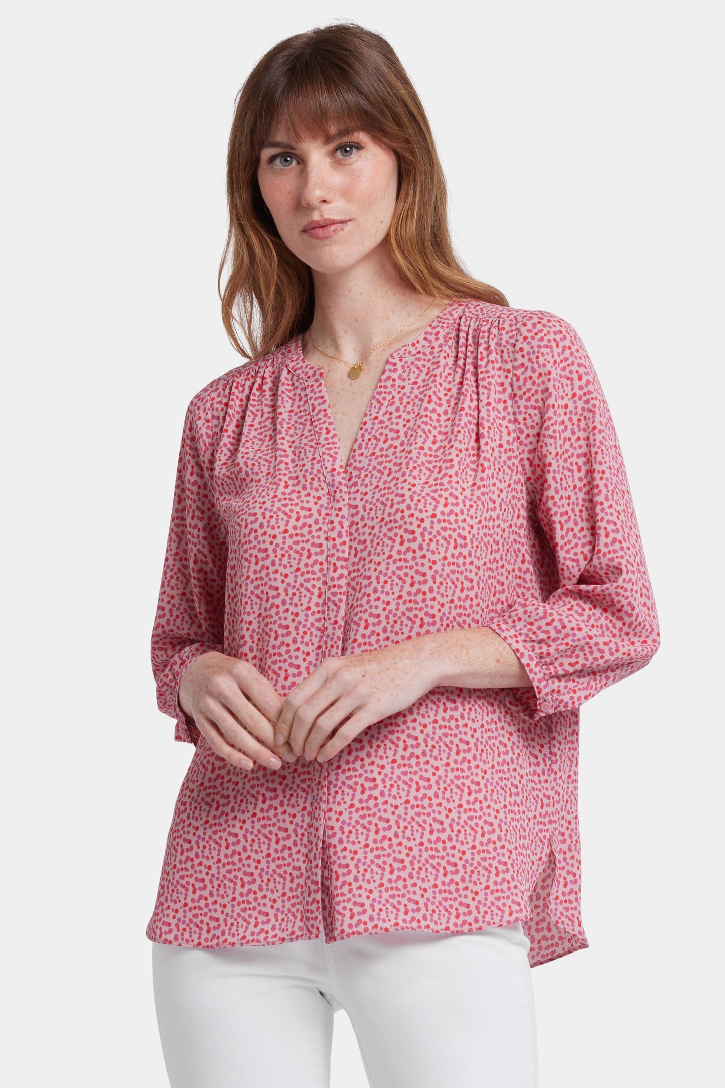 Pintuck Blouse - Pamplona