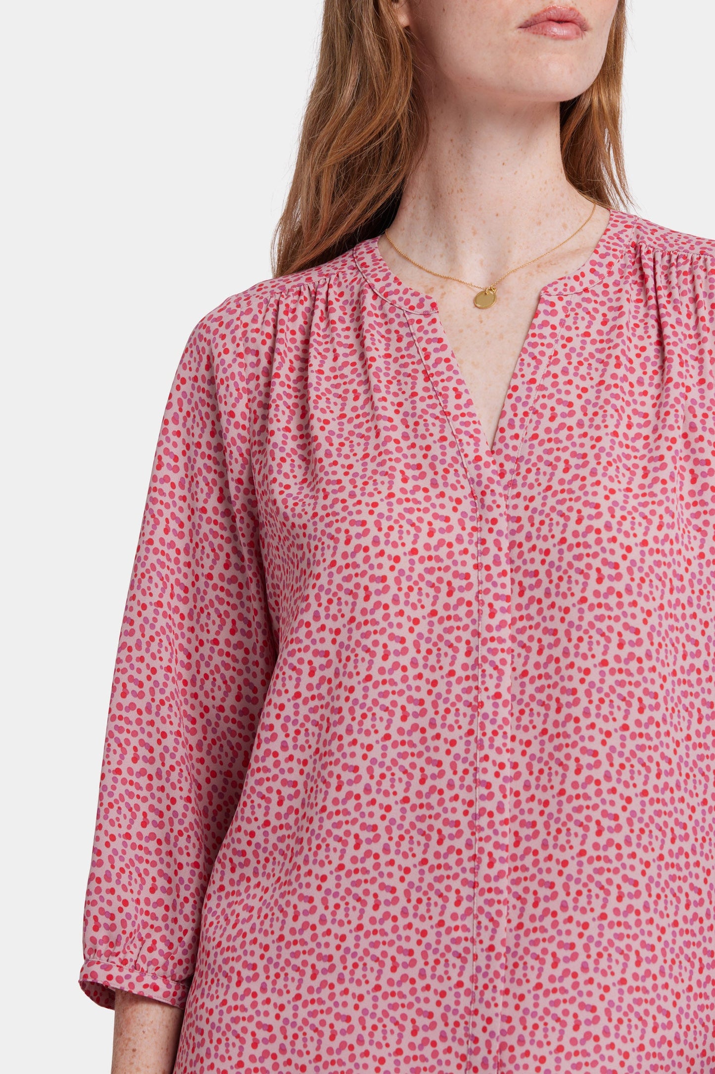 Pintuck Blouse - Pamplona