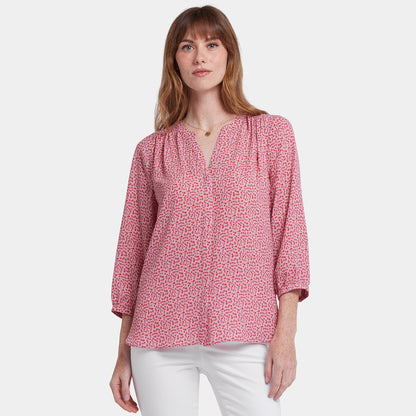 Pintuck Blouse - Pamplona