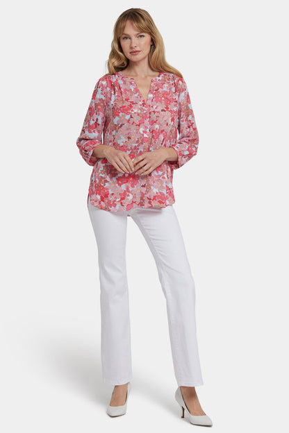 Pintuck Blouse - Luciana