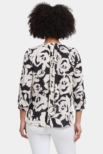 Pintuck Blouse - La Solana