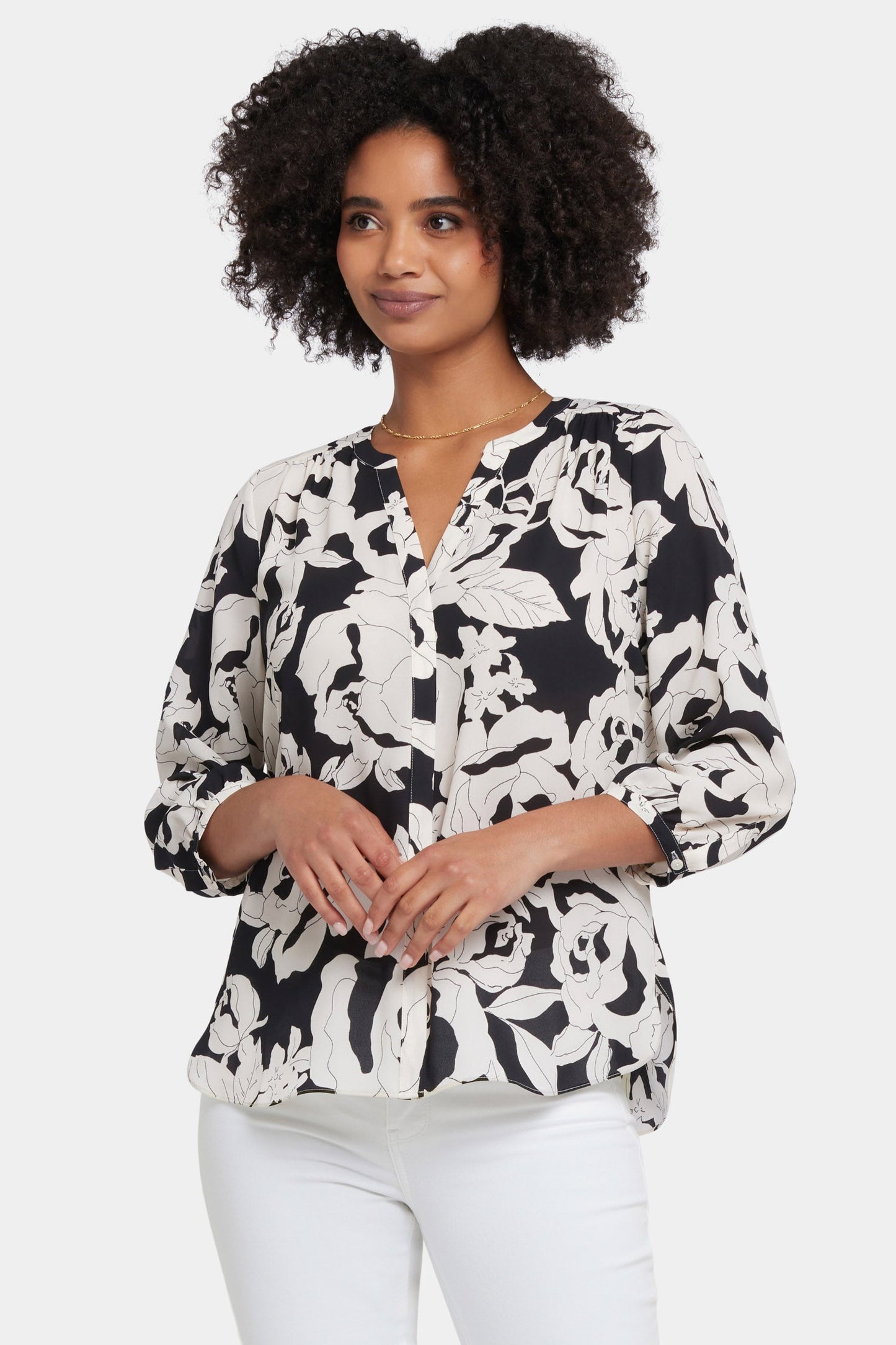 Pintuck Blouse - La Solana