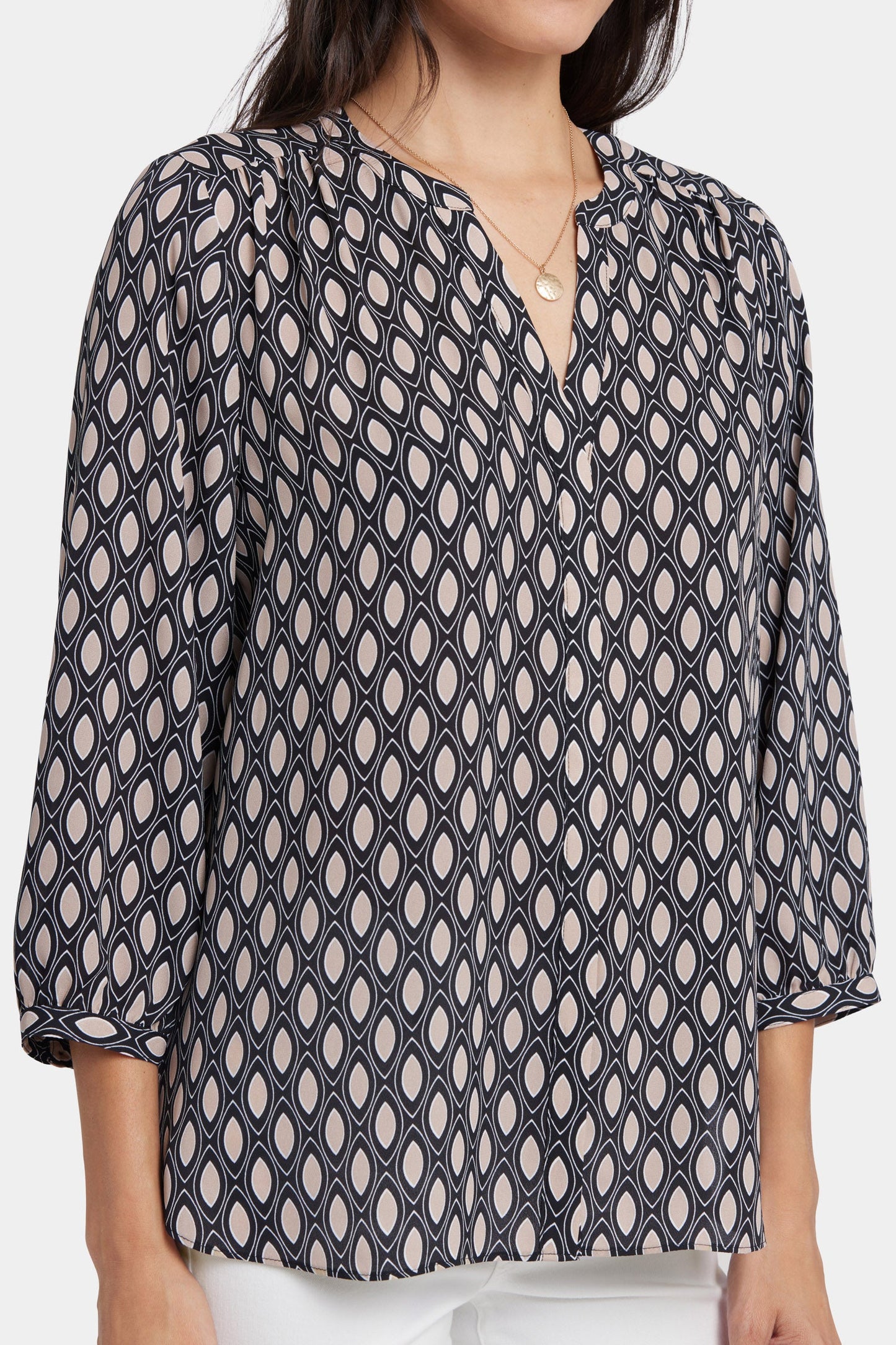 Pintuck Blouse - Roca Lissa