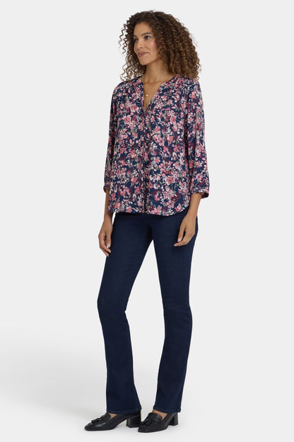 Pintuck Blouse - Rosetta Blooms