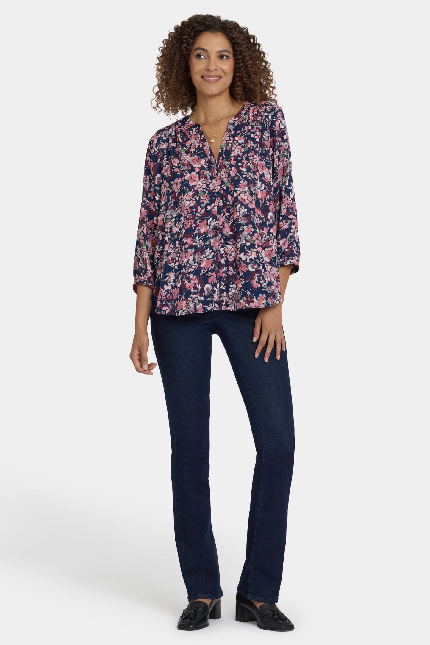Pintuck Blouse - Rosetta Blooms