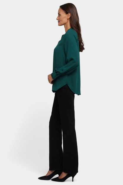 Janie Blouse - Pine Forest