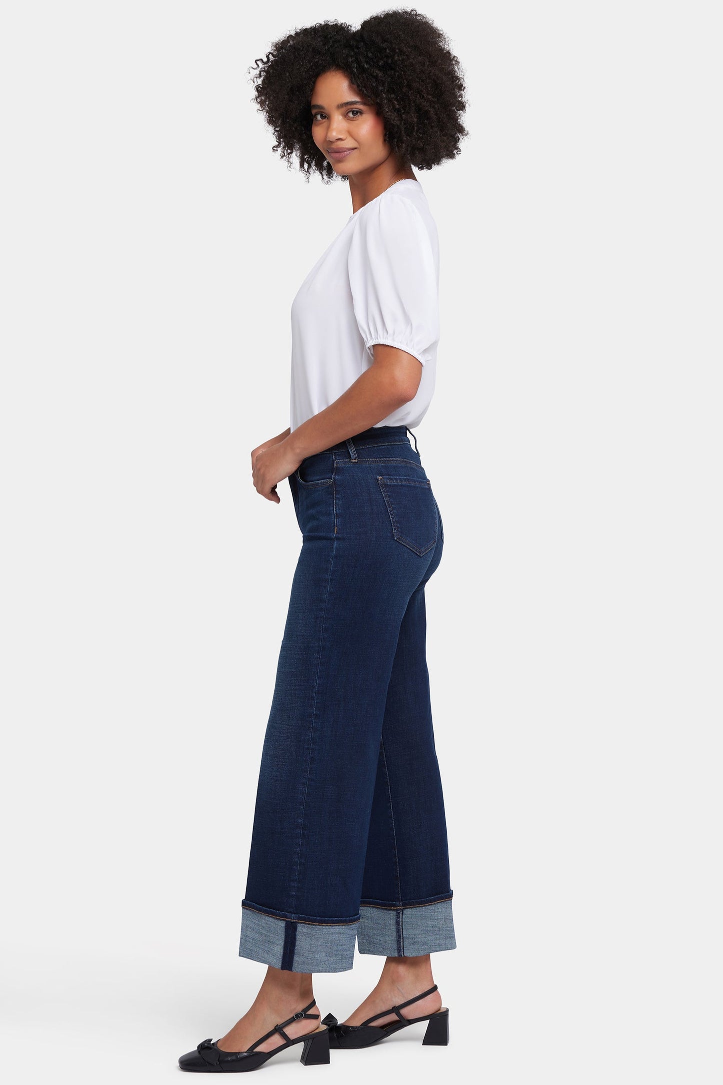 Teresa Wide Leg Jeans  - Night Skies
