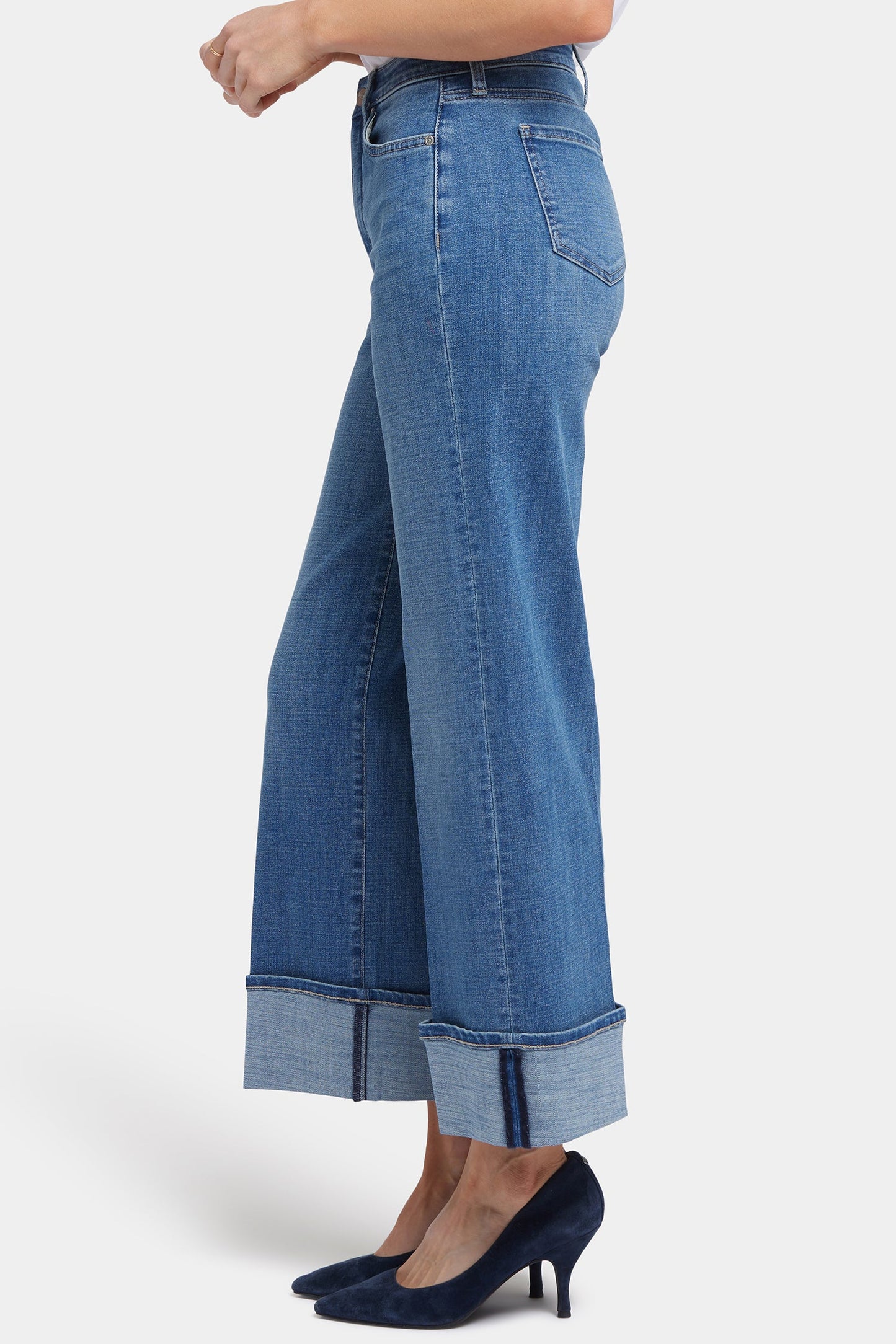 Teresa Wide Leg Jeans  - Stillwater Lake