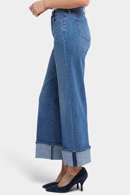 Teresa Wide Leg Jeans  - Stillwater Lake