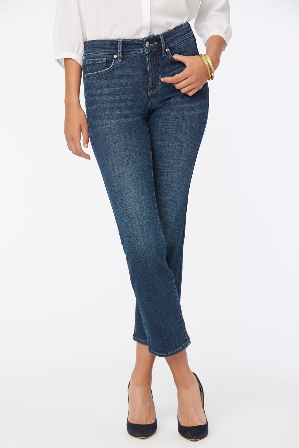 Marilyn Straight Ankle Jeans - Marcel