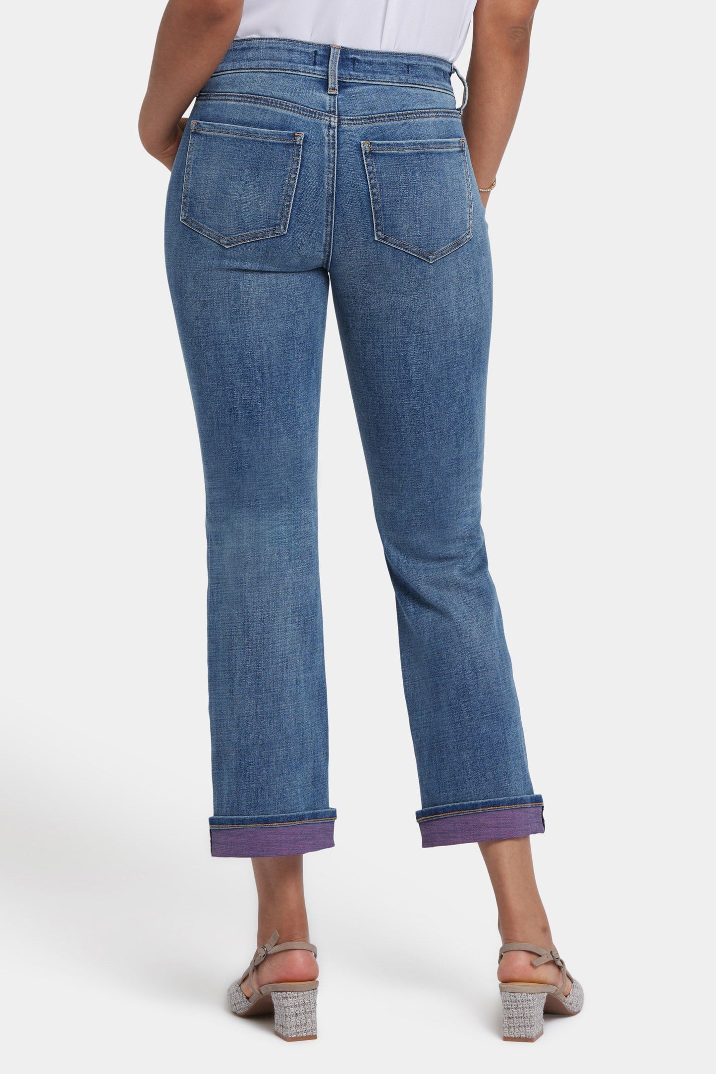 Marilyn Straight Ankle Jeans - Majorca Bay
