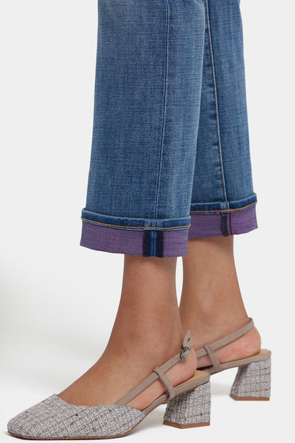 Marilyn Straight Ankle Jeans - Majorca Bay