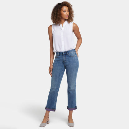 Marilyn Straight Ankle Jeans - Majorca Bay