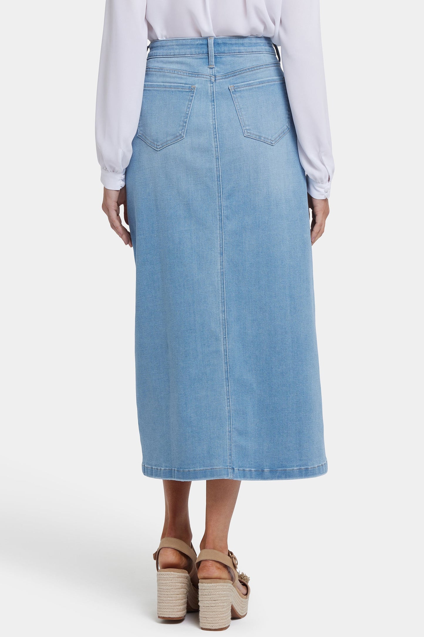 High Rise Long Skirt - Canary Beach