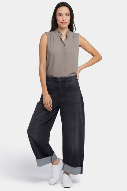 Renee Baggy Wide Leg Jeans - Murcia Peaks