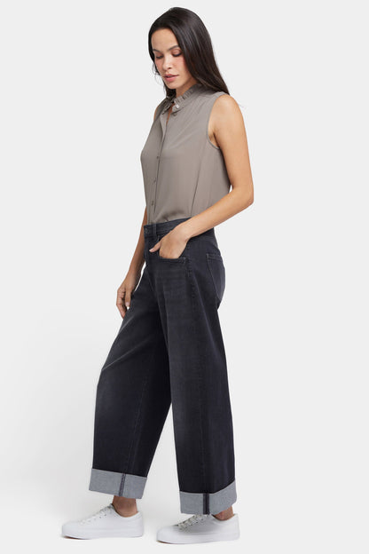 Renee Baggy Wide Leg Jeans - Murcia Peaks