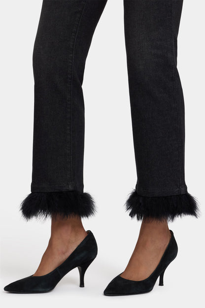 Marilyn Straight Ankle Jeans - French Nightfall