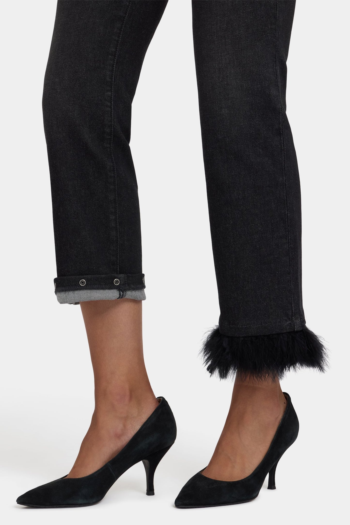 Marilyn Straight Ankle Jeans - French Nightfall