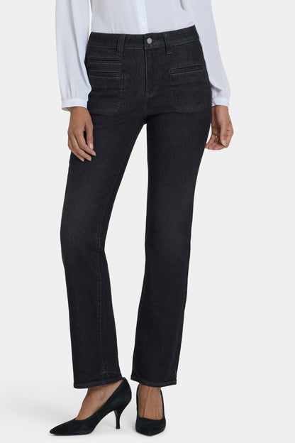 Marilyn Straight Jeans - French Nightfall