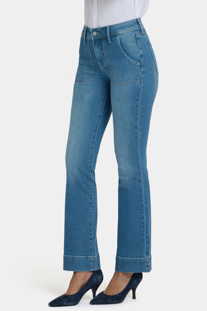 Barbara Bootcut Jeans - Avenue Blue