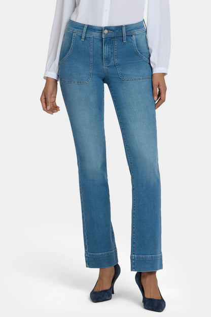Barbara Bootcut Jeans - Avenue Blue