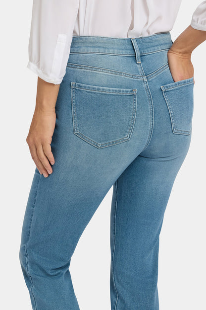 Marilyn Straight Ankle Jeans - Avenue Blue