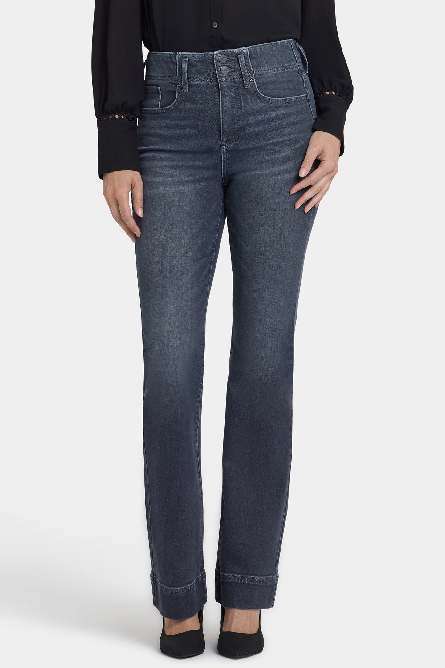 Barbara Bootcut Jeans - Graphite Hill