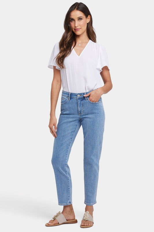 Stella Tapered Ankle Jeans - Minorca Isle