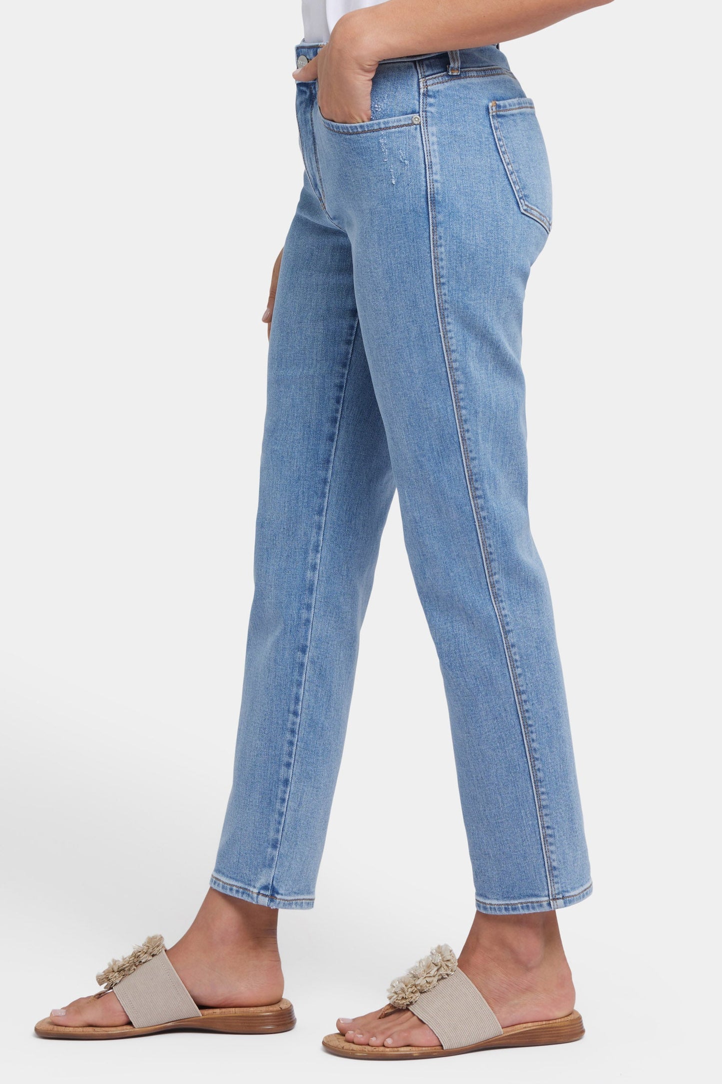 Stella Tapered Ankle Jeans - Minorca Isle